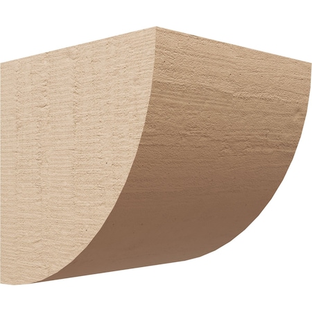 Ekena Millwork 10"W x 10"D x 10"H Wide Durham Rough Cedar Woodgrain TimberThane Corbel, Primed Tan CORUR10X10X10DURRCPR